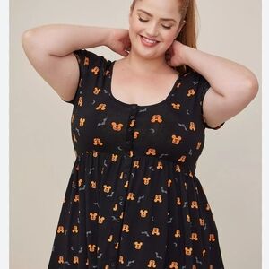 Disney Gray and Pink Graphic Tee